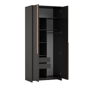 Рапсодия 103.01 Шкаф 2-х дверный (Олмеко)